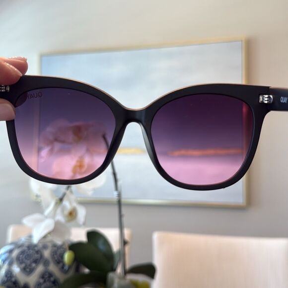 NWT Quay It's My Way 53mm Cat Eye matte black - Picture 6 of 6
